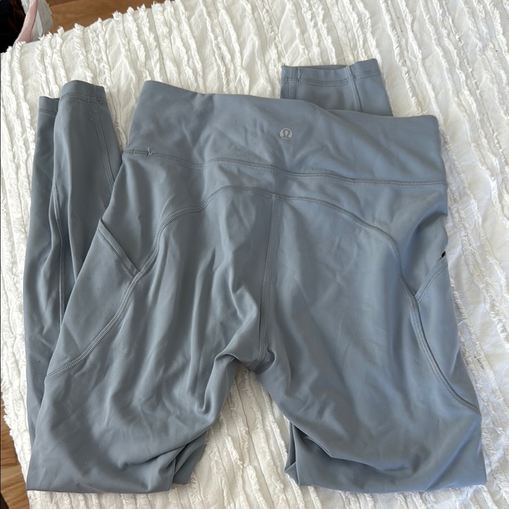 Lululemon Light Gray Activewear